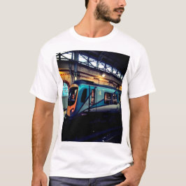 Camiseta estação de comboios de Manchester,