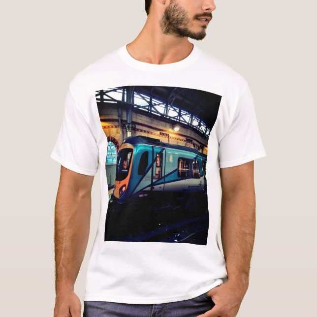 Camiseta estação de comboios de Manchester, (Frente)