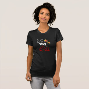 Camiseta Estação de Comida Vintage Flame Griling
