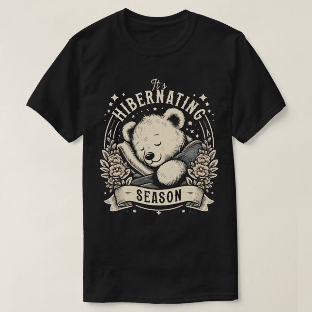 Camiseta Estação de Hibernação (Frente do Design)