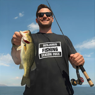 Camiseta Estação de pesca 20XX preto