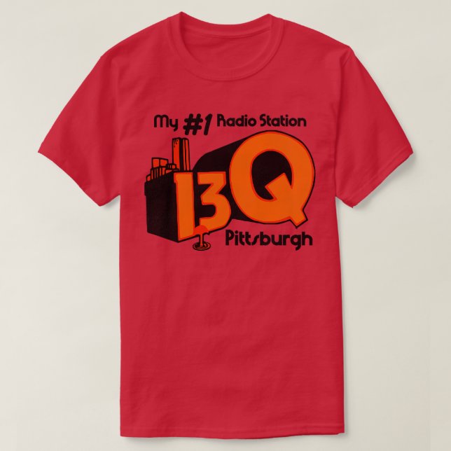 Camiseta Estação de rádio retrorreflectora com defeito de P (Frente do Design)