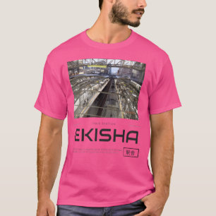 Camiseta Estação de trem do Japão
