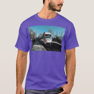 Camiseta Estação de trem no inverno 1