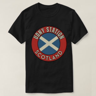 Camiseta Estação de Udny, Escócia