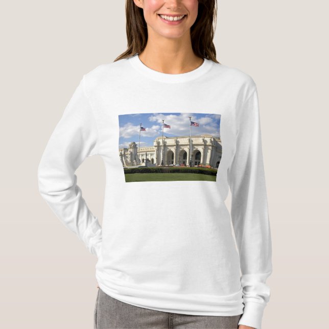 Camiseta Estação em Washington, C.C. da união (Frente)