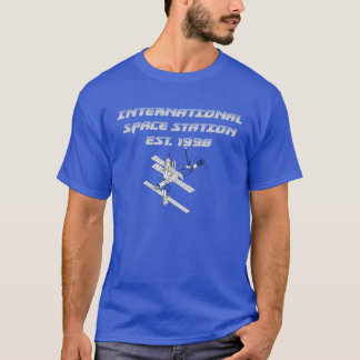 Camiseta ESTAÇÃO ESPACIAL INTERNACIONAL É o Modo de Exibiçã
