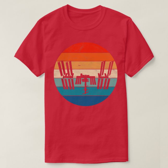 Camiseta Estação Espacial Internacional ISS (Frente do Design)