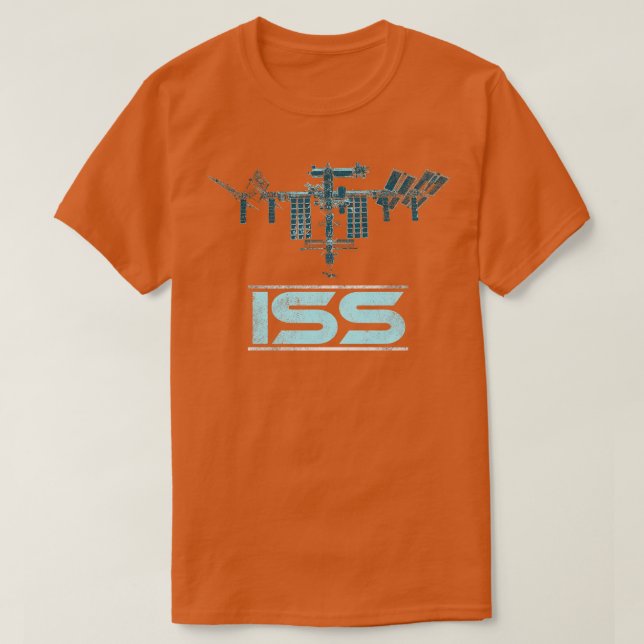 Camiseta Estação Espacial Internacional ISS 12 (Frente do Design)