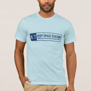Camiseta estação espacial profunda k-7