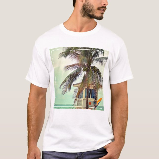 Camiseta Estação |Florida do Lifeguard (Frente)