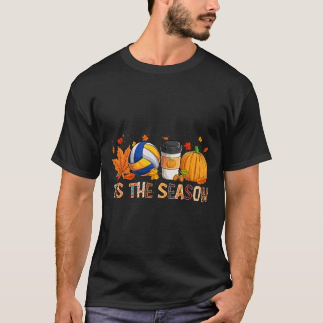 Camiseta Estação Lepard Pumpkin Voleibol Fall L (Frente)