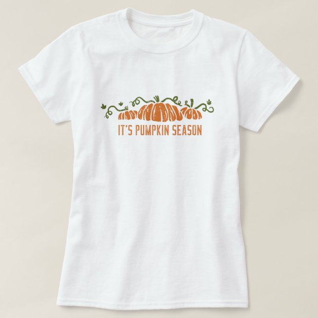 Camiseta Estação Pumpkin (Frente do Design)