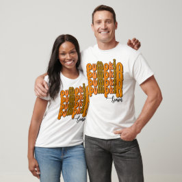 Camiseta Estação Pumpkin, Ação de Graças de Retro Autumn