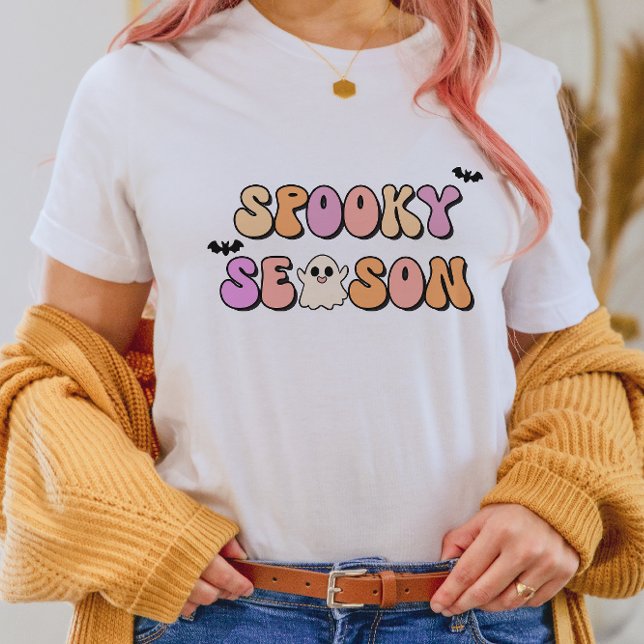 Camiseta Estação Retro Spooky (Criador carregado)