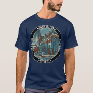 Camiseta Estação Rio Los Angeles Railroad 1