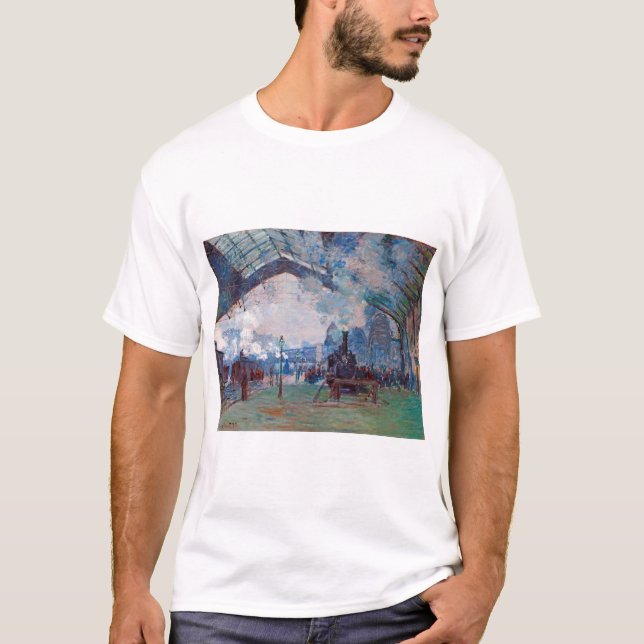 Camiseta Estação Santo-Lazare, Monet (Frente)