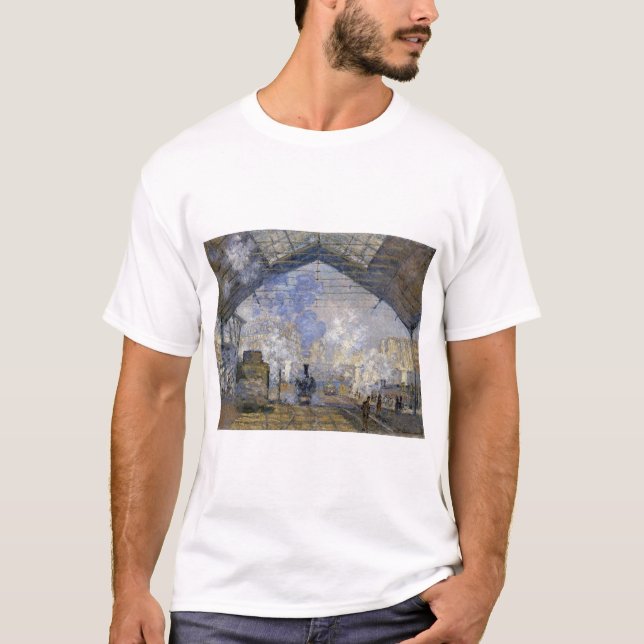 Camiseta Estação Santo-Lazare, Monet (Frente)