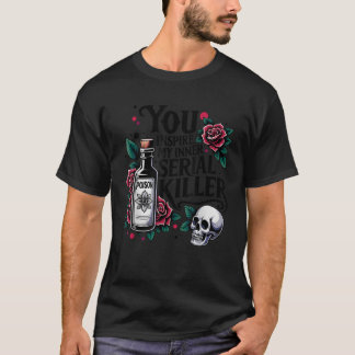 Camiseta Estação Spooky Você Inspire Meu Assassino serial i