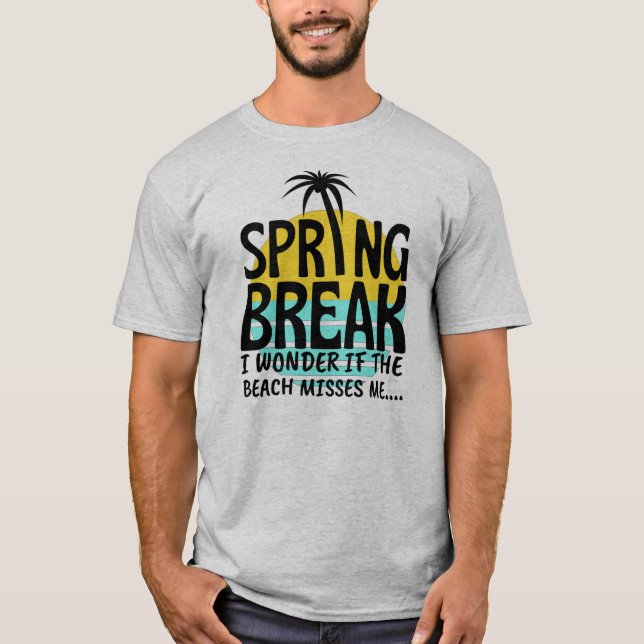 Camiseta Estação Spring Break Primavera (Frente)