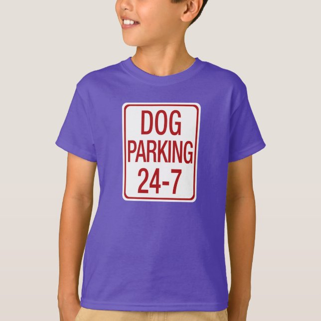 Camiseta Estacionamento de Cachorro (Frente)