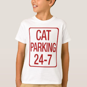 Camiseta Estacionamento do gato