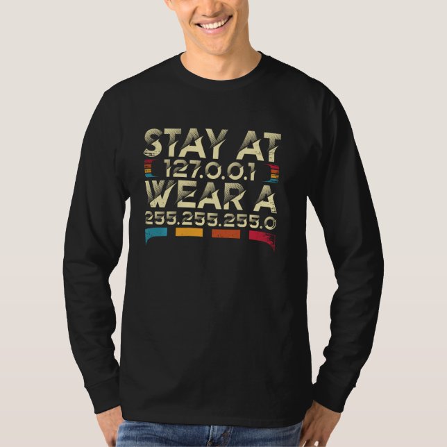 Camiseta Estada Do Engenheiro De Codificação Em 127 0 0 1 V (Frente)