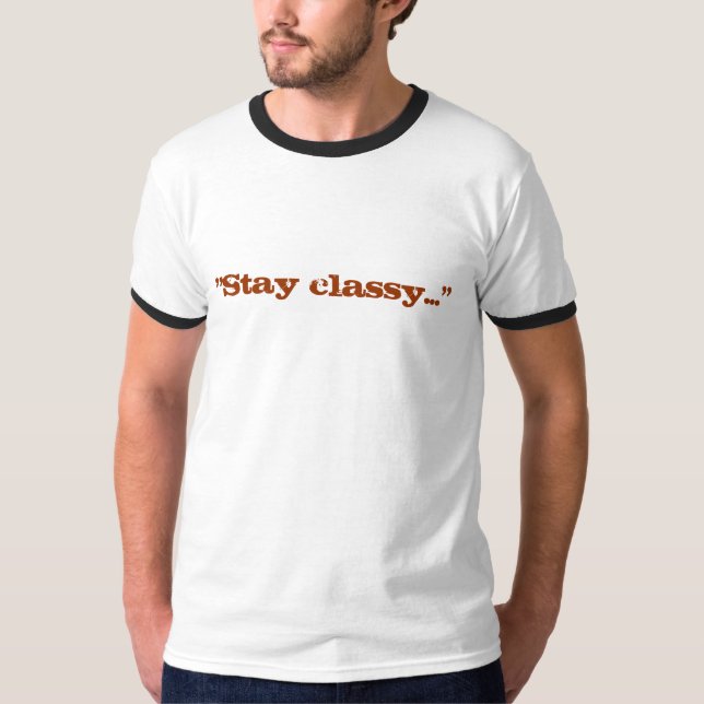Camiseta "Estada elegante… " (Frente)