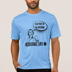 Camiseta Estada engraçada do humor de Pickleball fora da