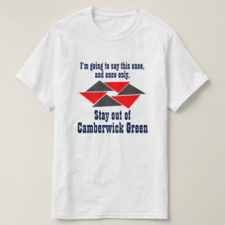 Camiseta Estada fora do verde de Camberwick!