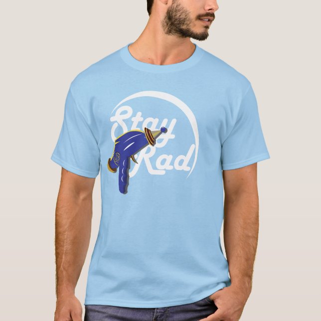 Camiseta Estada Rad com uma arma de raio (Frente)