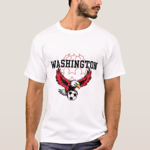 Camiseta Estádio de Apoio aos Fãs de Futebol de Washington 