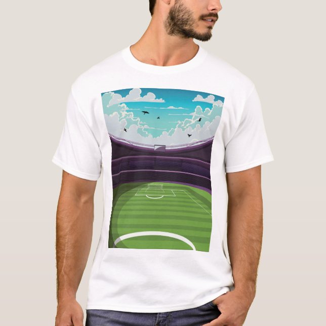 Camiseta Estádio de Futebol (Frente)