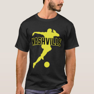 Camiseta Estádio de Suporte de Fã de Futebol de Nashville M