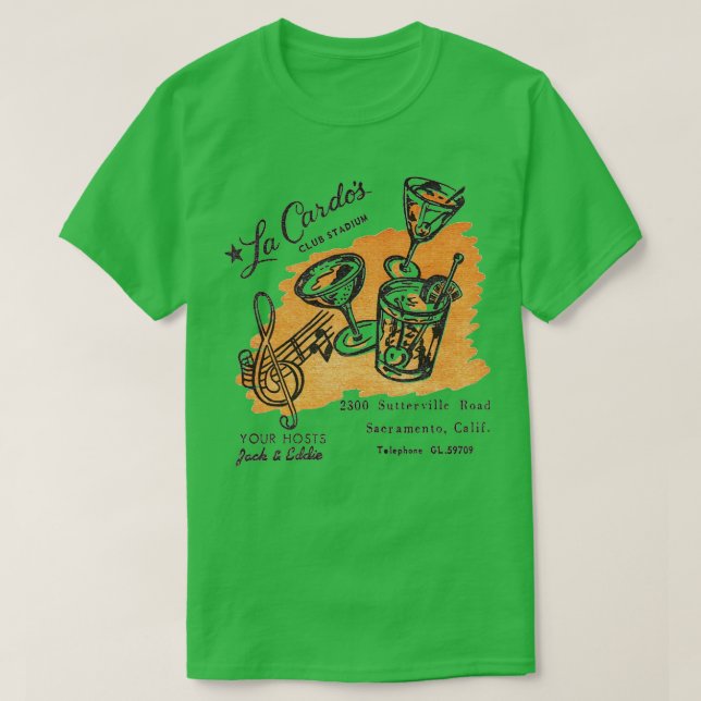Camiseta Estádio do Clube La dos (Frente do Design)
