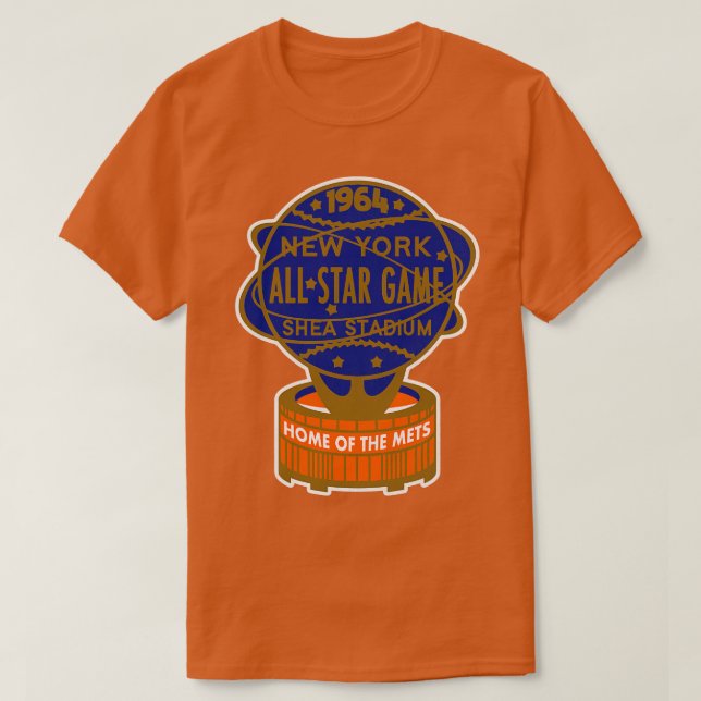 Camiseta Estádio Shea Defunct 60s New York Baseball (Frente do Design)
