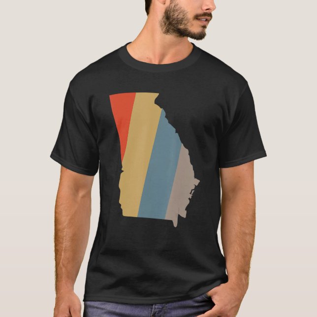 Camiseta Estado Americano Georgia 3 (Frente)