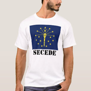 Camiseta estado-bandeira-indiana, SECEDE