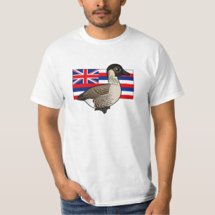 Camiseta Estado Birdorable de Havaí: Nene