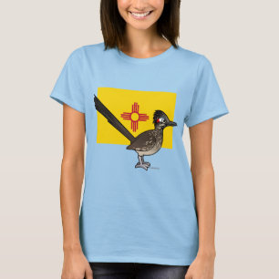 Camiseta Estado Birdorable de New mexico: Roadrunner