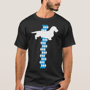 Camiseta Estado da Baviera - Dachshund de Pelo Raspado