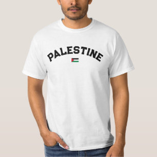 Camiseta Estado da Palestina Universidade da Varsity Styl
