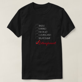 Camiseta Estado da Relação de Entangimento