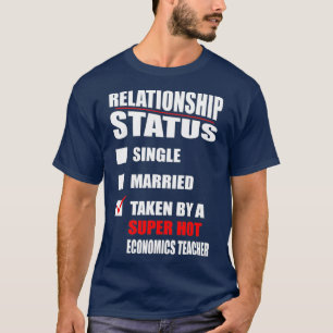 Camiseta Estado Da Relação Tomada Pelo Professor De Econo