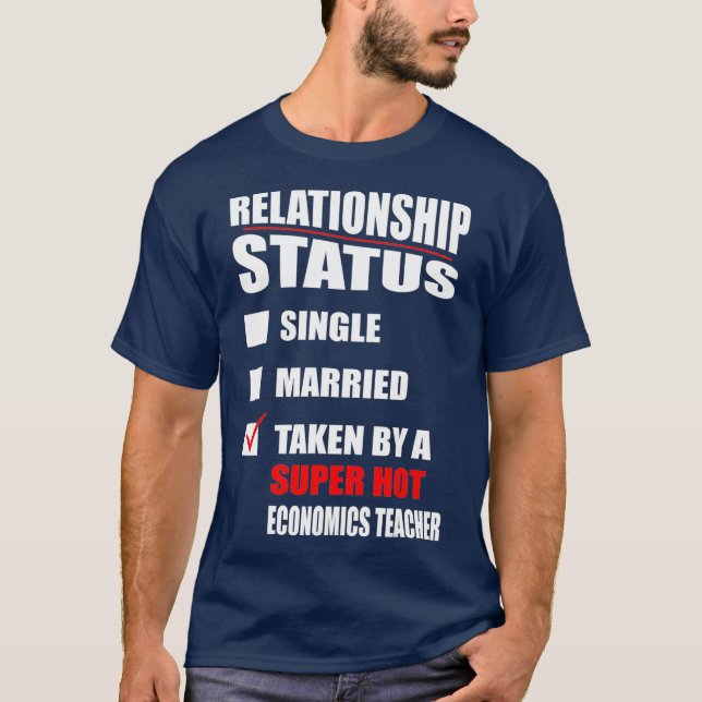 Camiseta Estado Da Relação Tomada Pelo Professor De Economi (Frente)