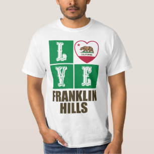 Camiseta Estado da República da Califórnia Bandeira Colin