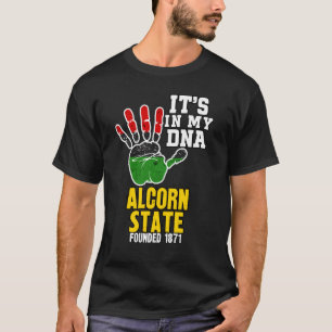 Camiseta Estado de Alcorn, ASU, Design HBC de Lembrança