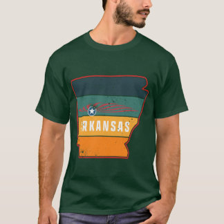Camiseta ESTADO DE ARKANSAS superdimensionado
