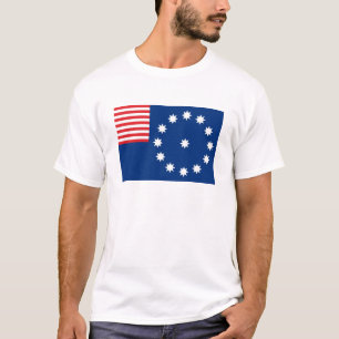 Camiseta Estado de bandeira América da cidade de Easton
