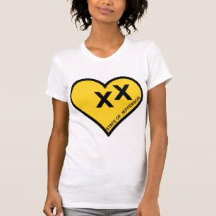 Camiseta Estado de coração do amor de Jefferson